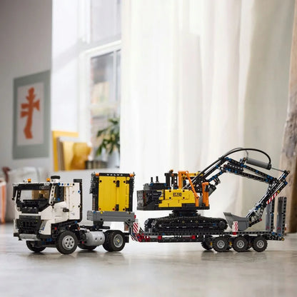 LEGO 42175 TECHNIC Volvo FMX sunkvežimis ir EC230 elektrinis ekskavatorius