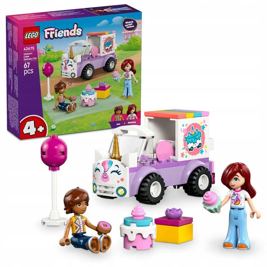 LEGO 42675 FRIENDS Vienaragio tortų pristatymo automobilis