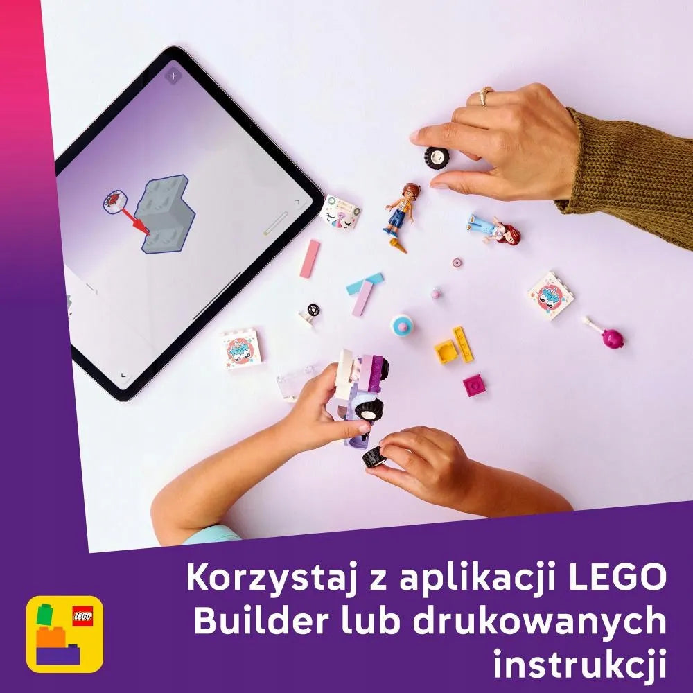 LEGO 42675 FRIENDS Vienaragio tortų pristatymo automobilis