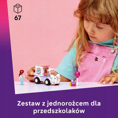 LEGO 42675 FRIENDS Vienaragio tortų pristatymo automobilis