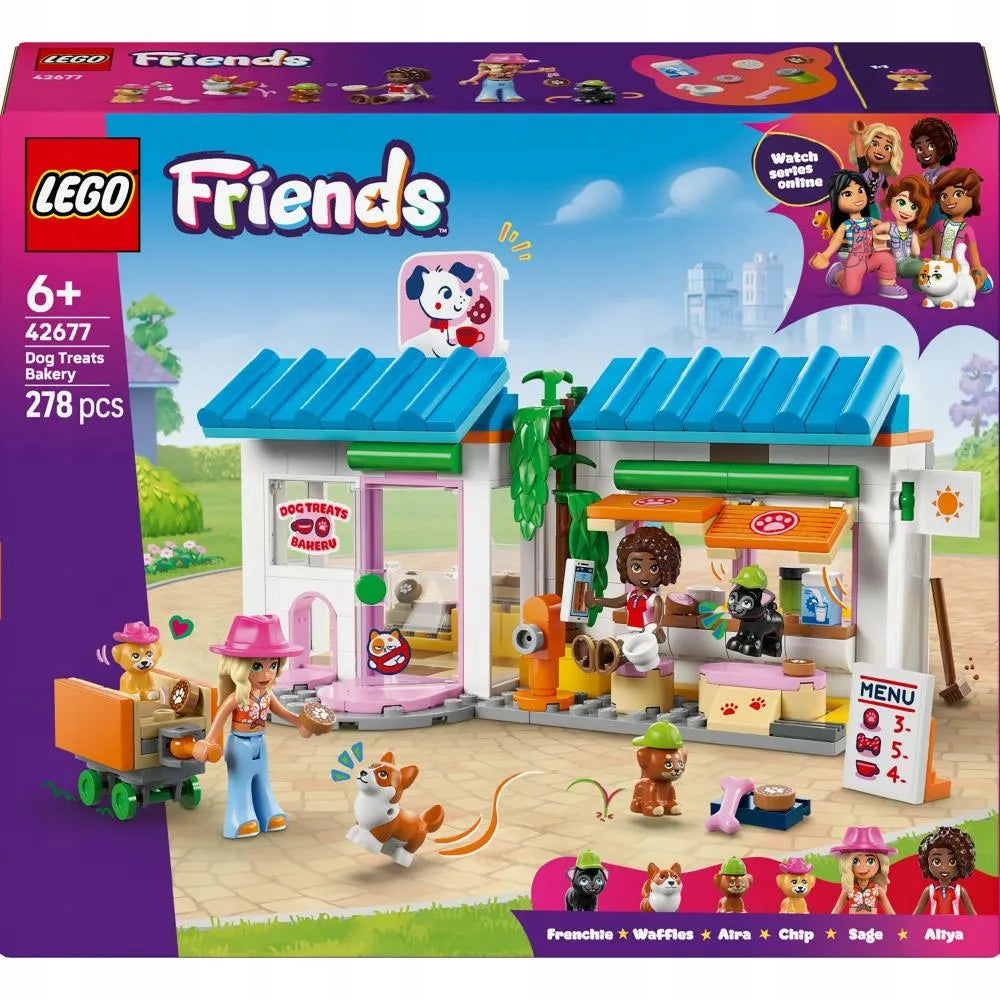 LEGO 42677 FRIENDS Šuniukų skanėstų kepyklėlė