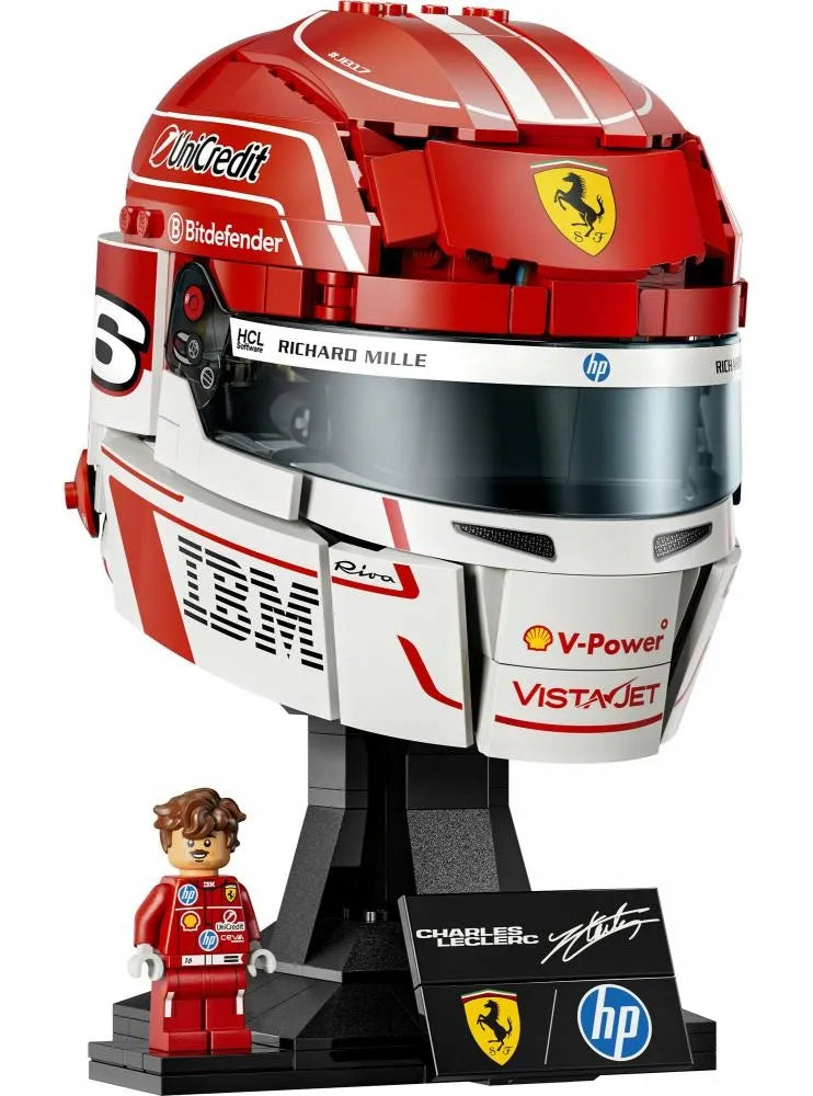 LEGO 43014 EDITIONS SPORTS Charles Leclerc Scuderia Ferrari HP šalmas