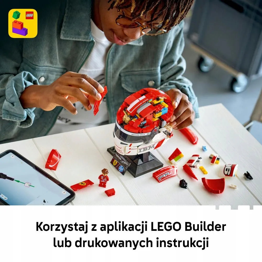 LEGO 43014 EDITIONS SPORTS Charles Leclerc Scuderia Ferrari HP šalmas