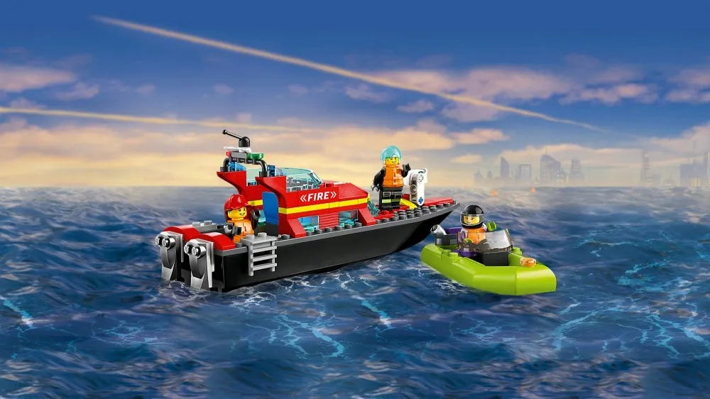 LEGO 60373 CITY Ugniagesių kateris