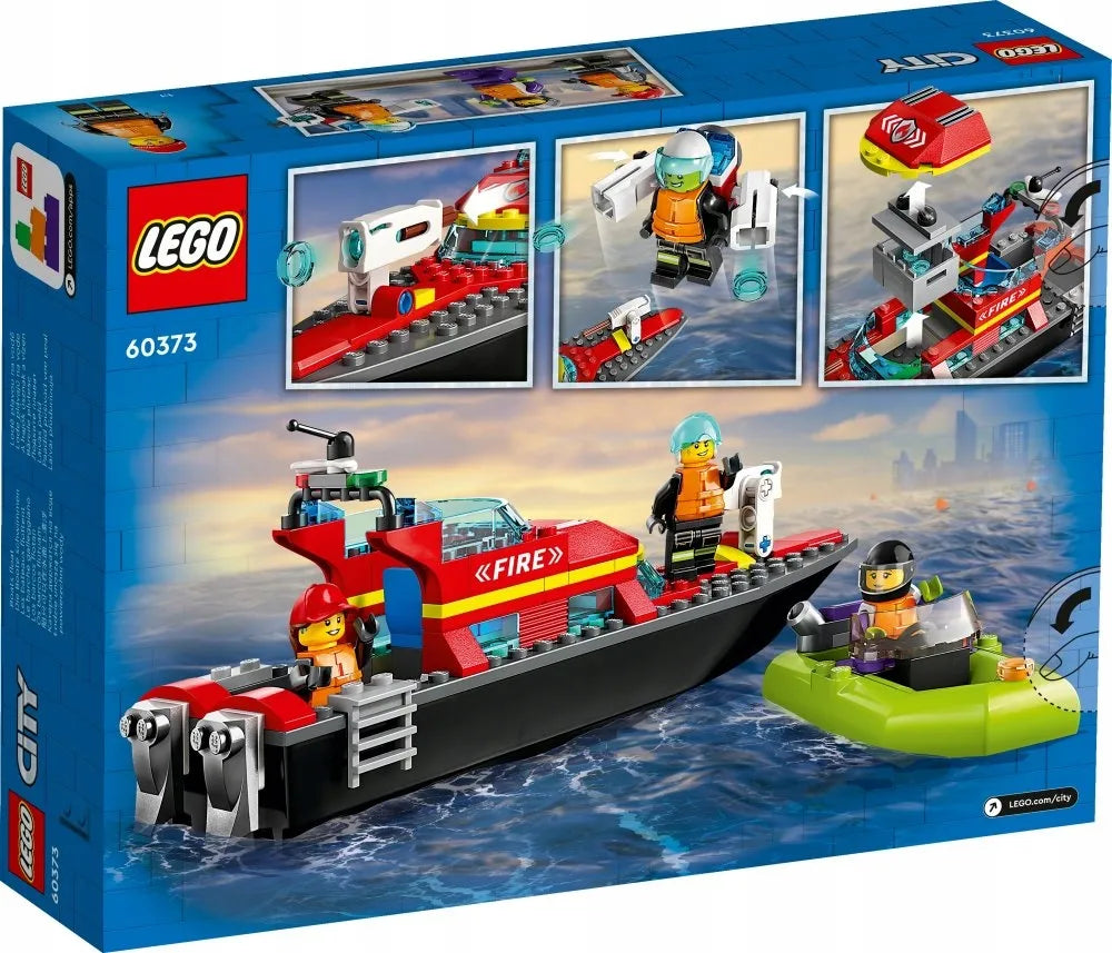 LEGO 60373 CITY Ugniagesių kateris