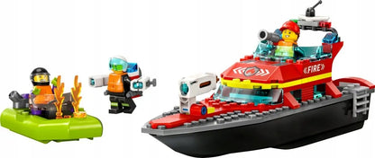 LEGO 60373 CITY Ugniagesių kateris