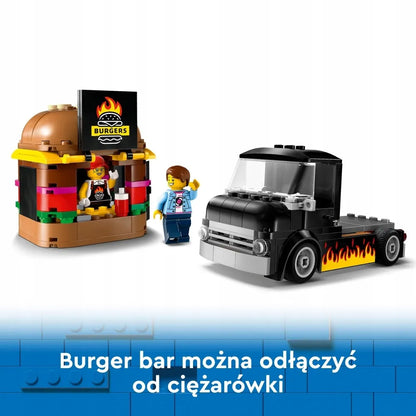 LEGO 60404 CITY Burgerių sunkvežimis