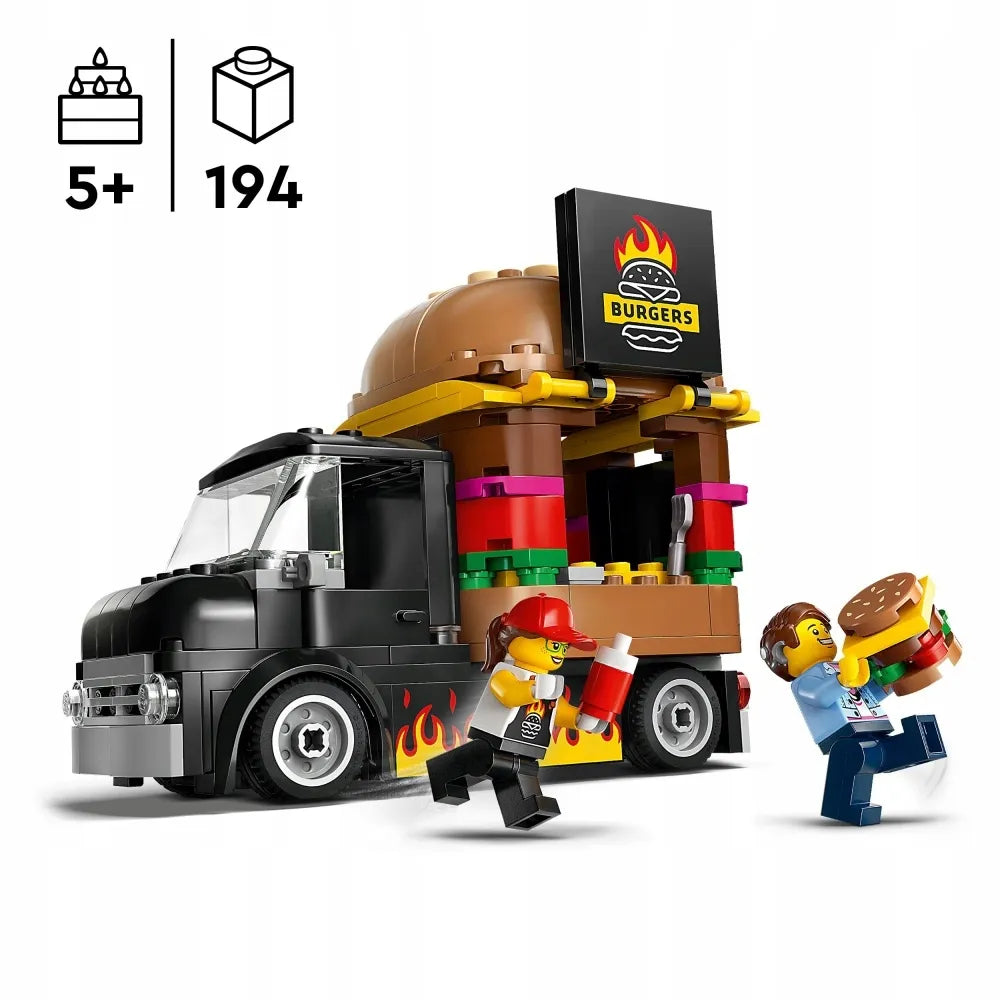 LEGO 60404 CITY Burgerių sunkvežimis
