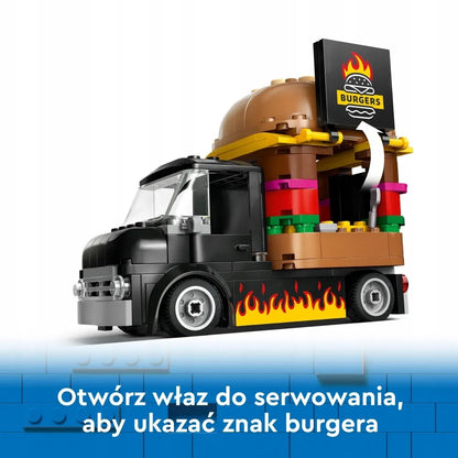LEGO 60404 CITY Burgerių sunkvežimis