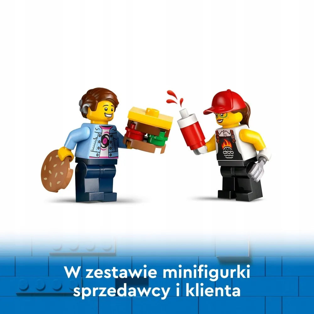 LEGO 60404 CITY Burgerių sunkvežimis