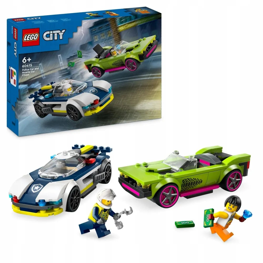 LEGO 60415 CITY Policijos automobilio persekiojimas