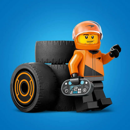 LEGO 60442 CITY F1 Vairuotojas ir McLaren bolidas