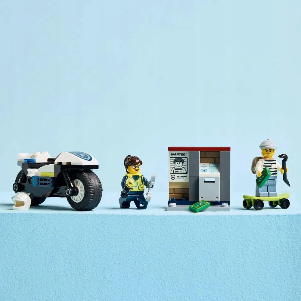 LEGO 60455 CITY Policijos motociklo gaudynės