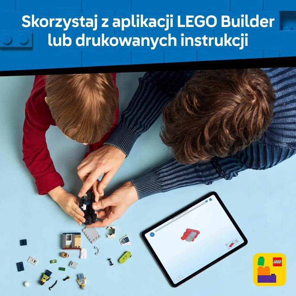 LEGO 60455 CITY Policijos motociklo gaudynės