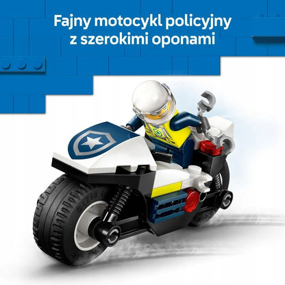 LEGO 60455 CITY Policijos motociklo gaudynės