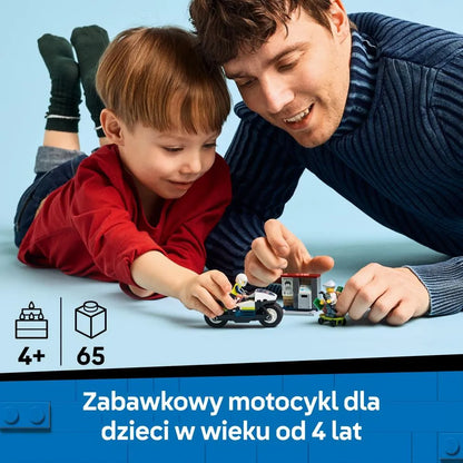 LEGO 60455 CITY Policijos motociklo gaudynės