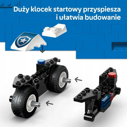 LEGO 60455 CITY Policijos motociklo gaudynės