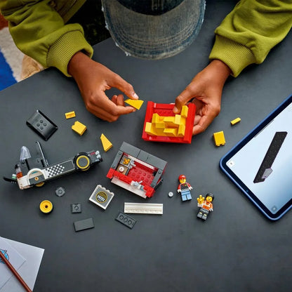 LEGO 60488 CITY Greito maisto furgonas su bulvytėmis