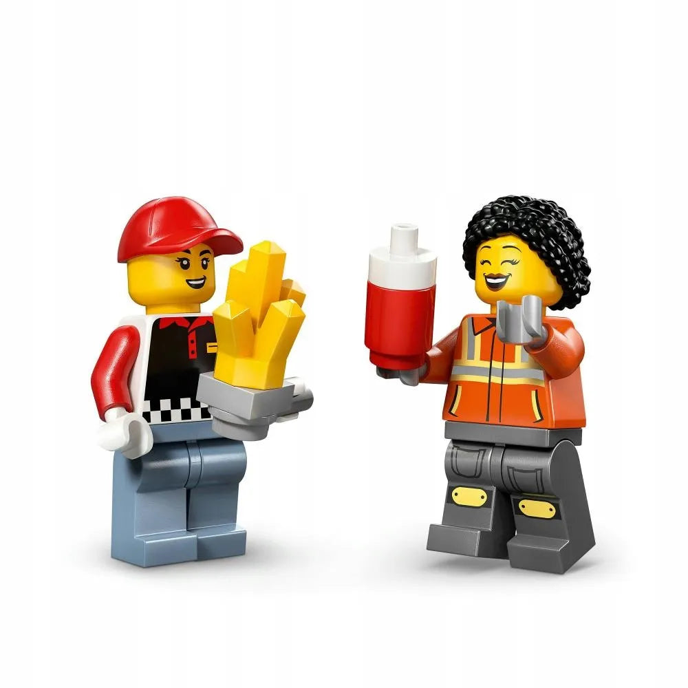 LEGO 60488 CITY Greito maisto furgonas su bulvytėmis