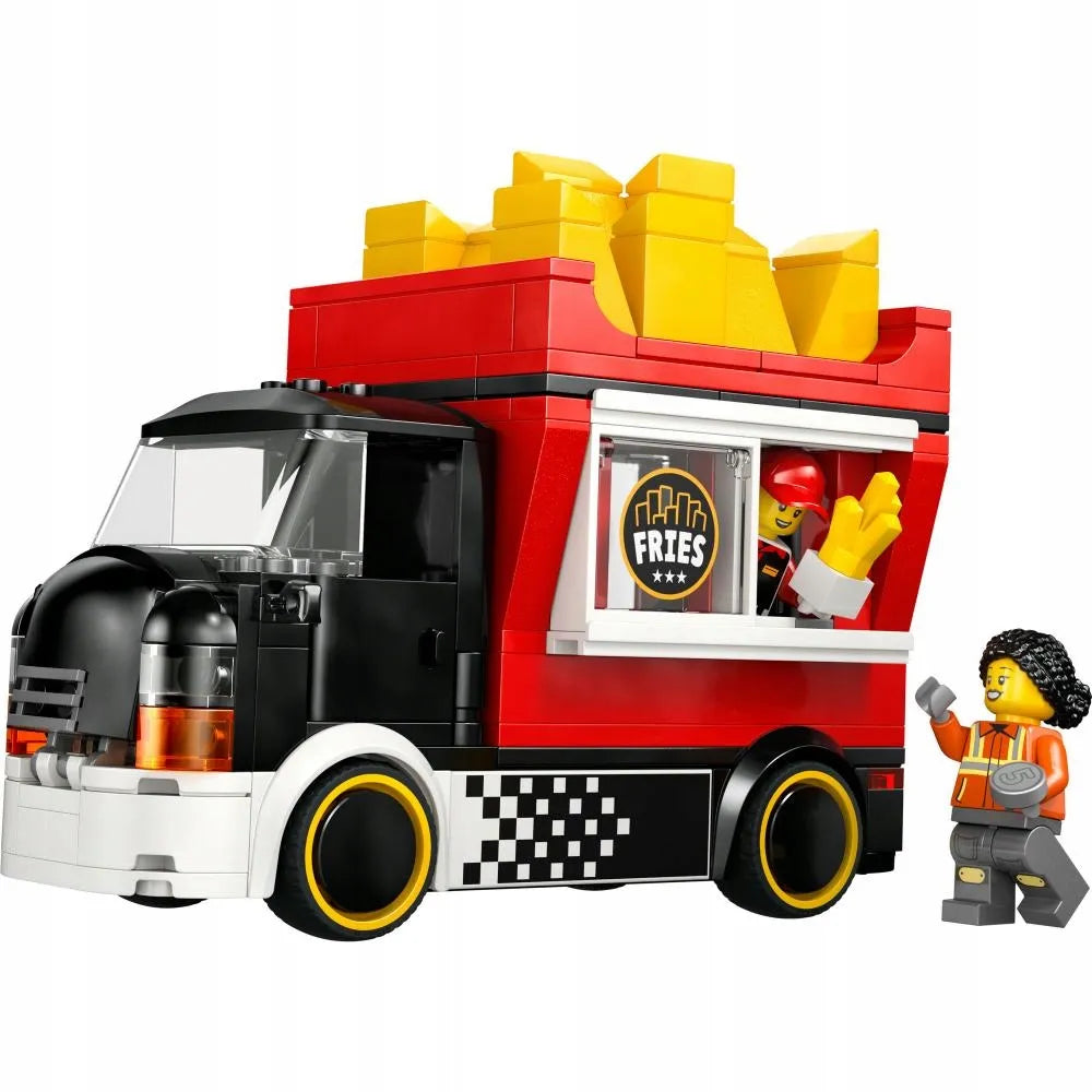 LEGO 60488 CITY Greito maisto furgonas su bulvytėmis