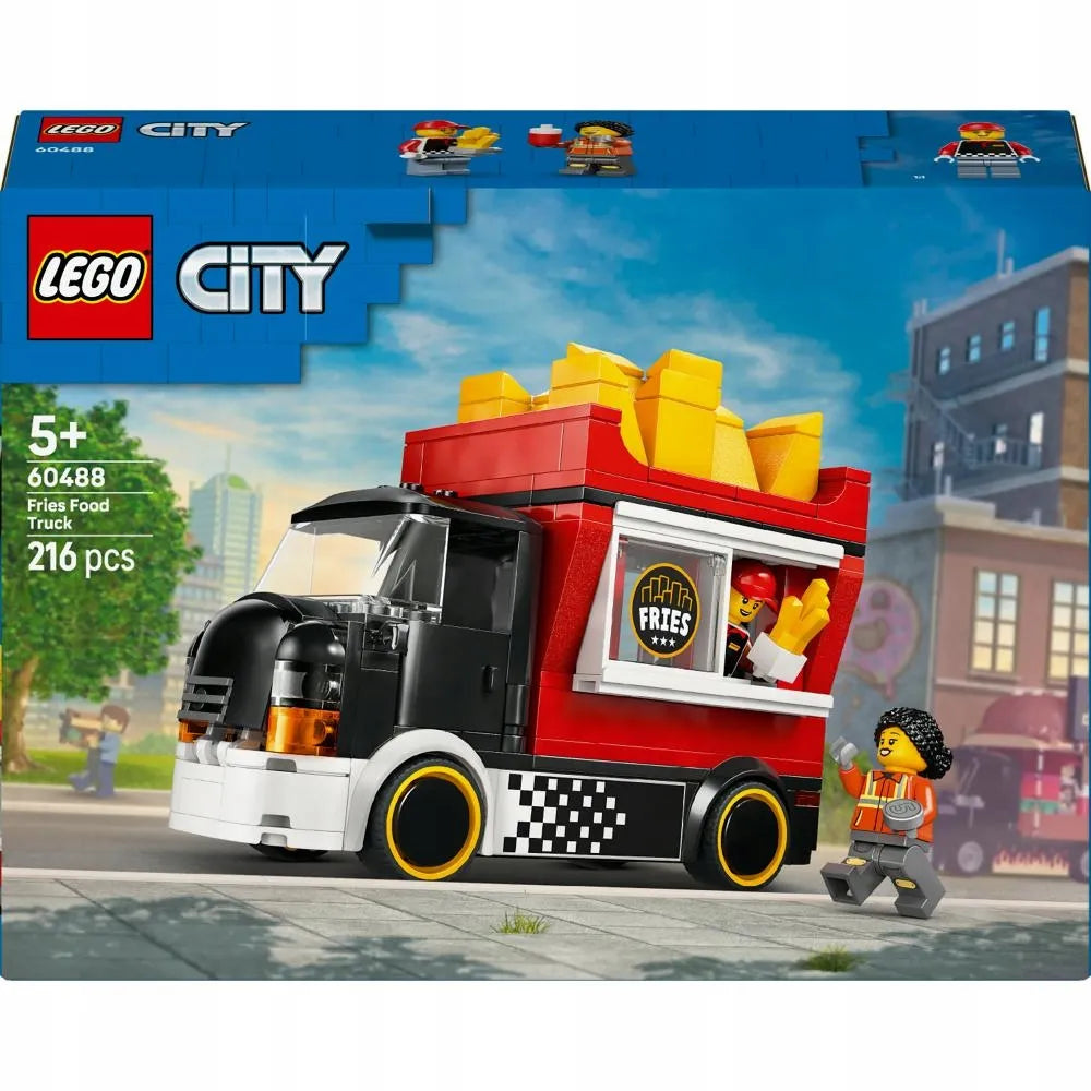 LEGO 60488 CITY Greito maisto furgonas su bulvytėmis