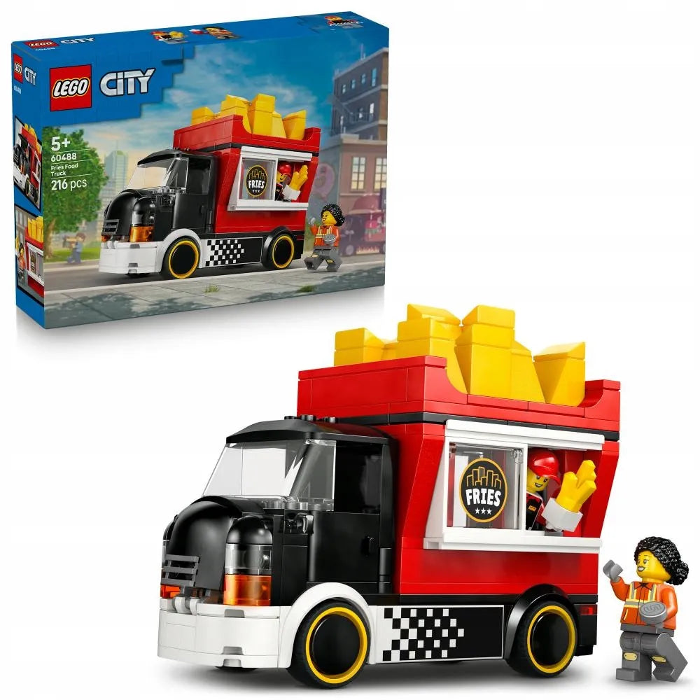 LEGO 60488 CITY Greito maisto furgonas su bulvytėmis