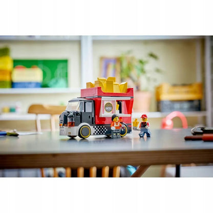 LEGO 60488 CITY Greito maisto furgonas su bulvytėmis