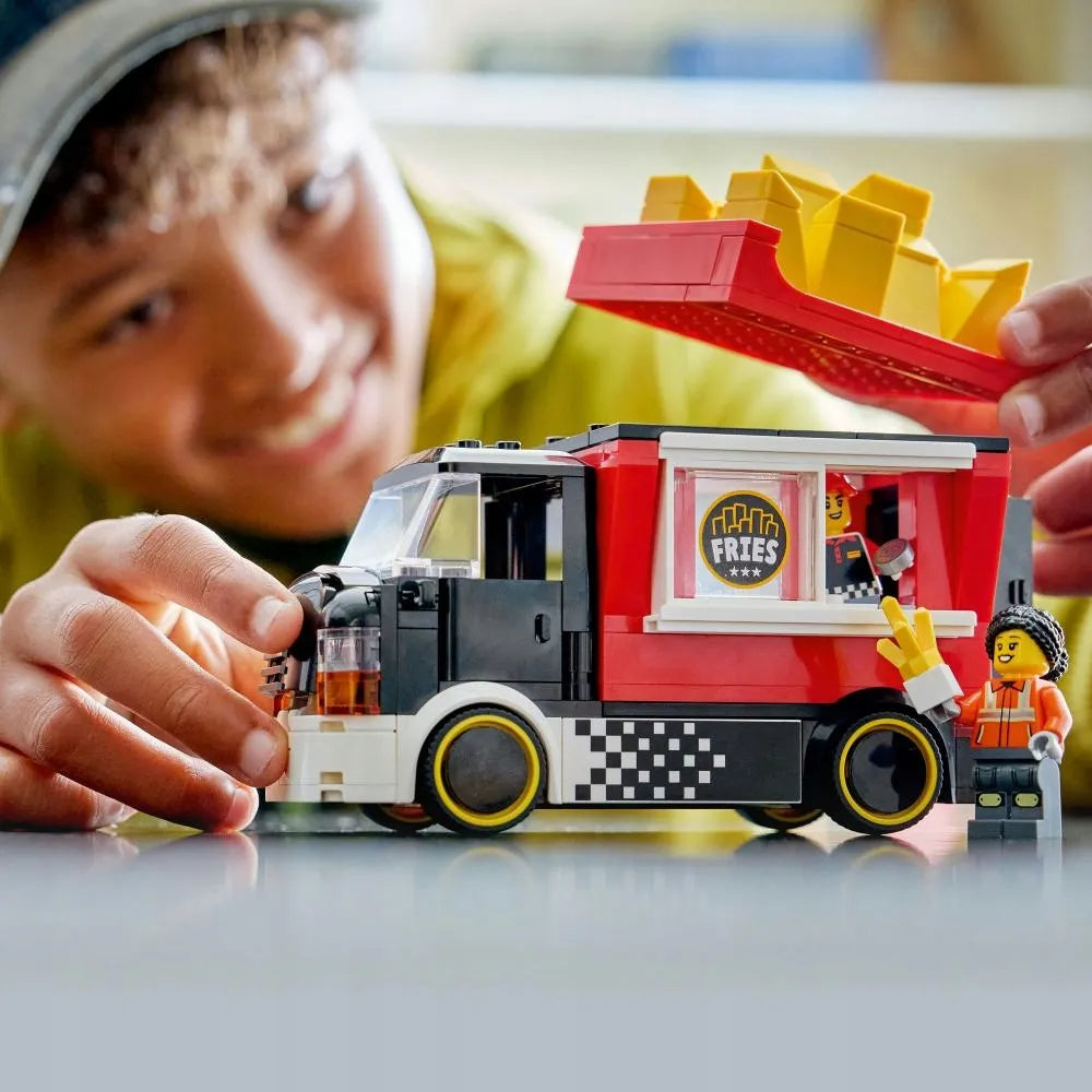 LEGO 60488 CITY Greito maisto furgonas su bulvytėmis