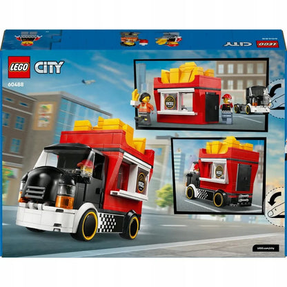 LEGO 60488 CITY Greito maisto furgonas su bulvytėmis