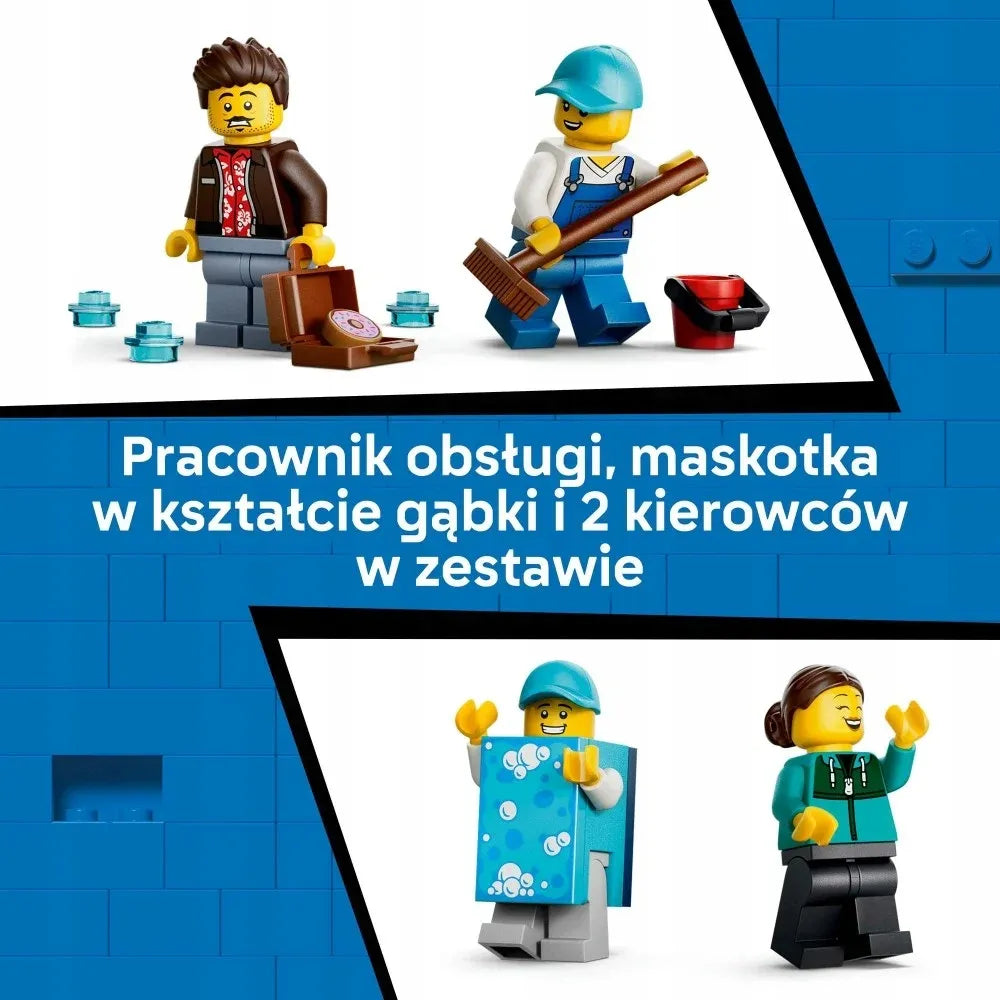 LEGO 60497 CITY Automatinė automobilių plovykla