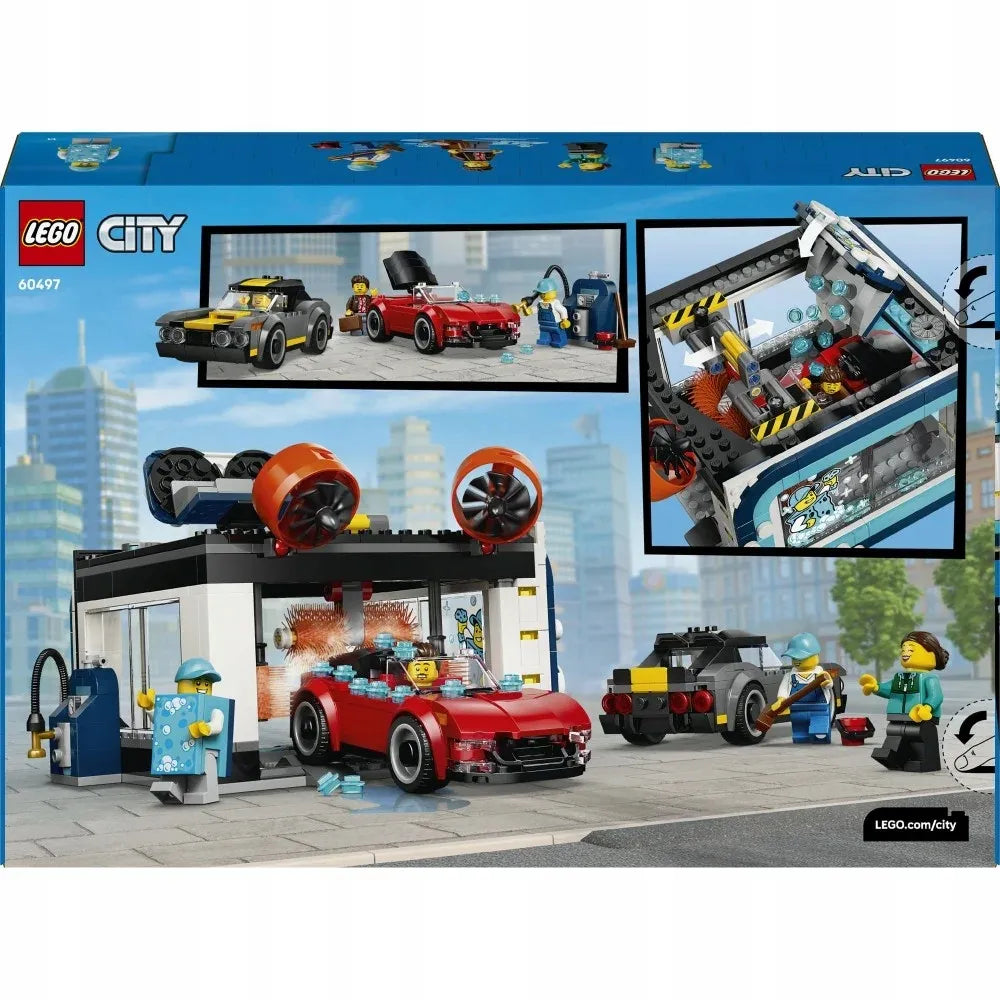LEGO 60497 CITY Automatinė automobilių plovykla