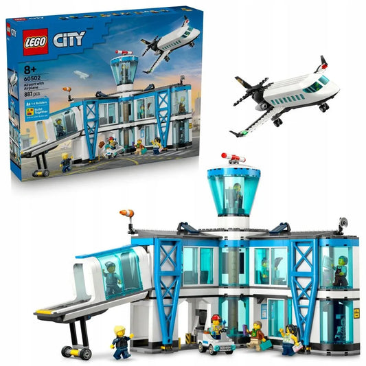 LEGO 60502 CITY oro uostas su lėktuvu