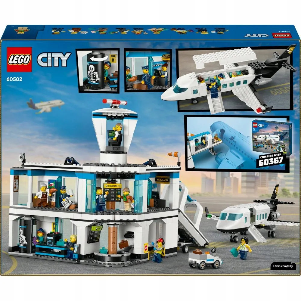 LEGO 60502 CITY oro uostas su lėktuvu
