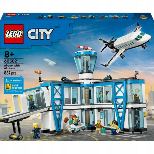 LEGO 60502 CITY oro uostas su lėktuvu