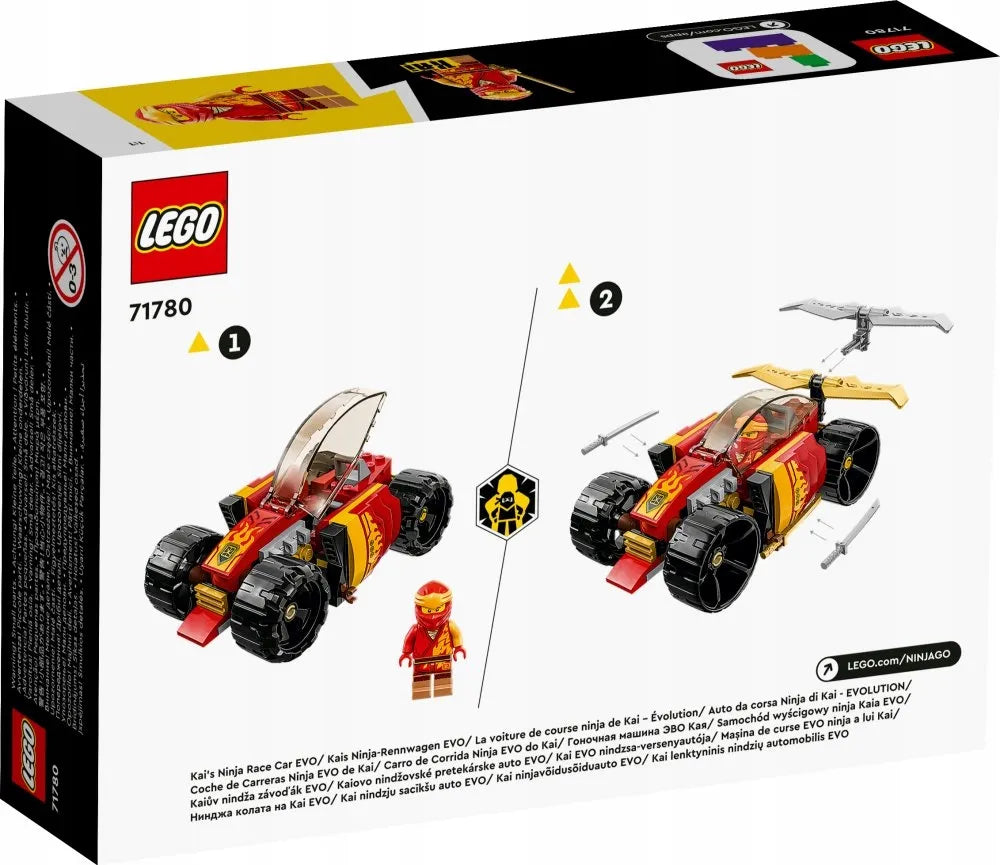 LEGO 71780 NINJAGO Kai lenktyninis bolidas EVO