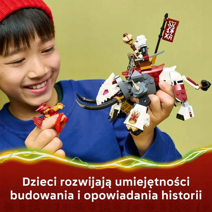 LEGO 71863 NINJAGO Zilvar ir drakono žvėris Grimtak