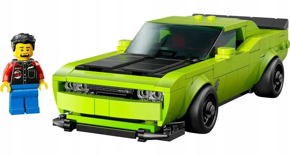 LEGO 77237 SPEED CHAMPIONS Dodge Challenger SRT Hellcat sportinis automobilis