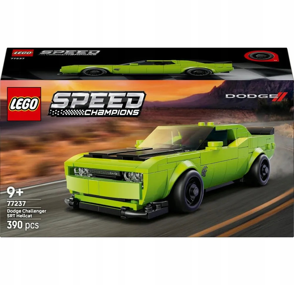 LEGO 77237 SPEED CHAMPIONS Dodge Challenger SRT Hellcat sportinis automobilis