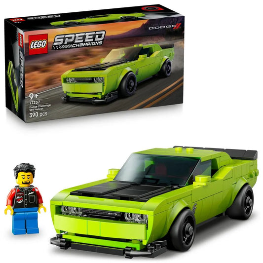 LEGO 77237 SPEED CHAMPIONS Dodge Challenger SRT Hellcat sportinis automobilis