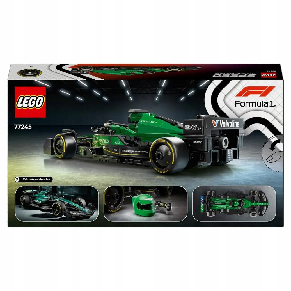 LEGO 77245 SPEED CHAMPIONS „Aston Martin Aramco“ AMR24 F1 bolidas