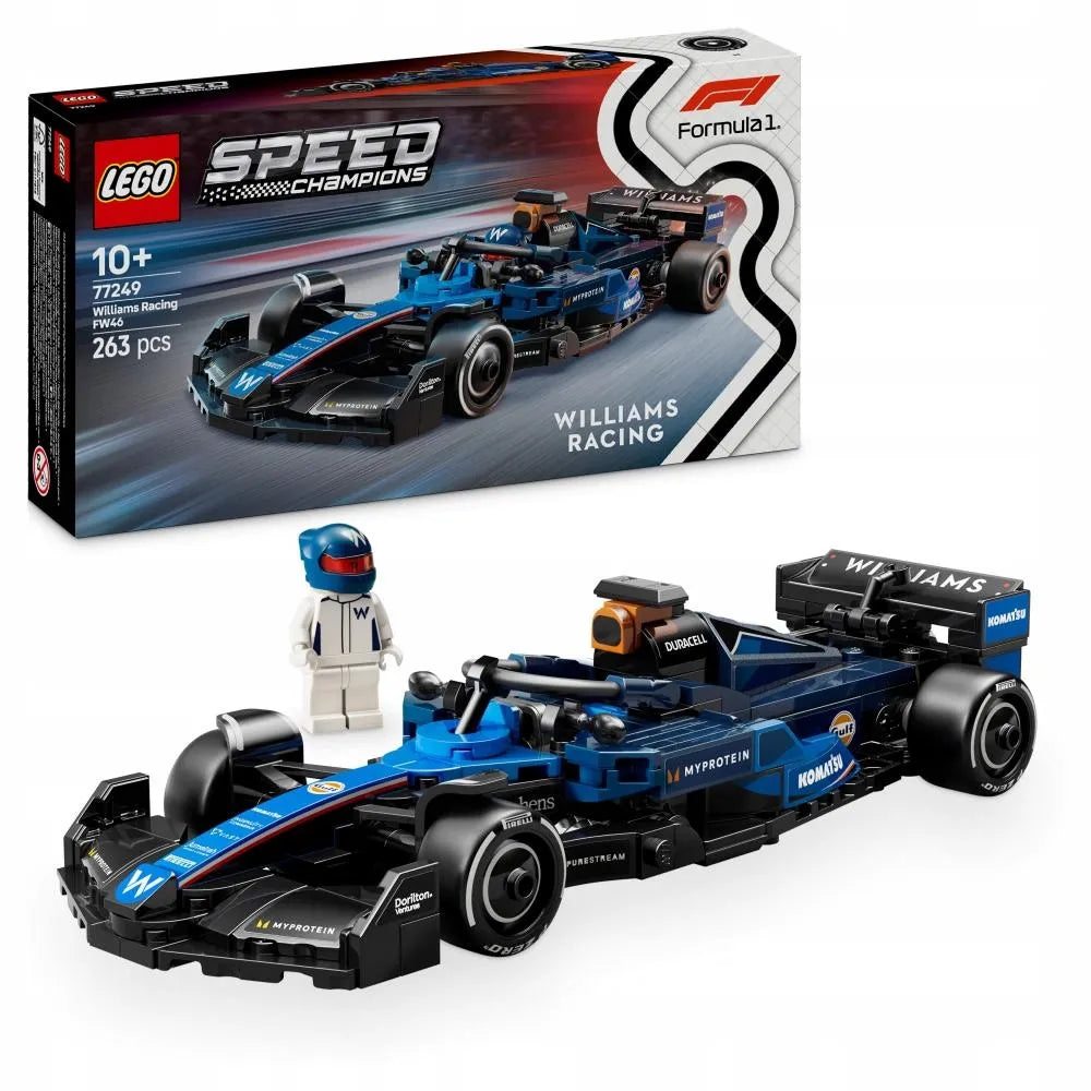 LEGO 77249 SPEED CHAMPIONS Williams Racing FW46 F1 bolidas