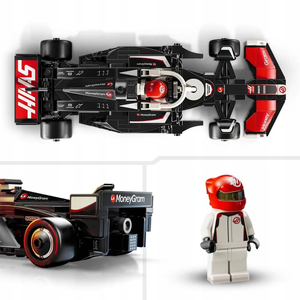 LEGO 77250 SPEED CHAMPIONS F1 bolidas MoneyGram Haas Team VF-24
