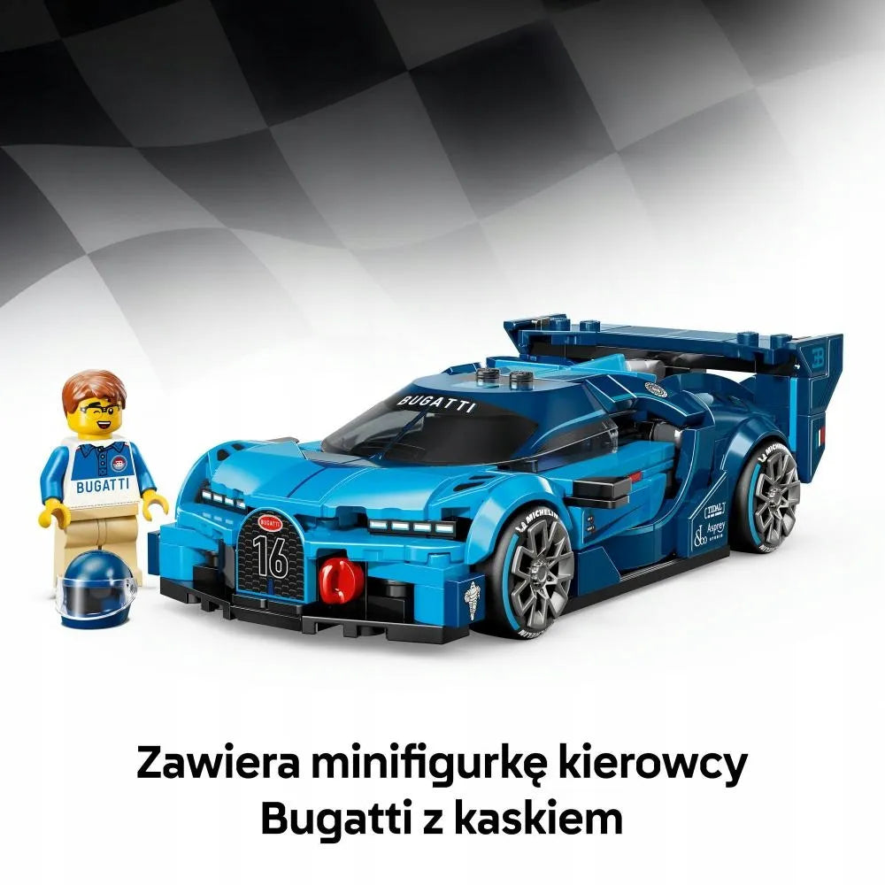 LEGO 77253 SPEED CHAMPIONS Bugatti Vision GT hiperautomobilis