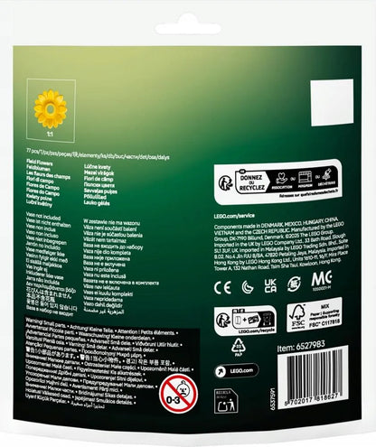 LEGO BOTANICALS Laukų gėlės 30701