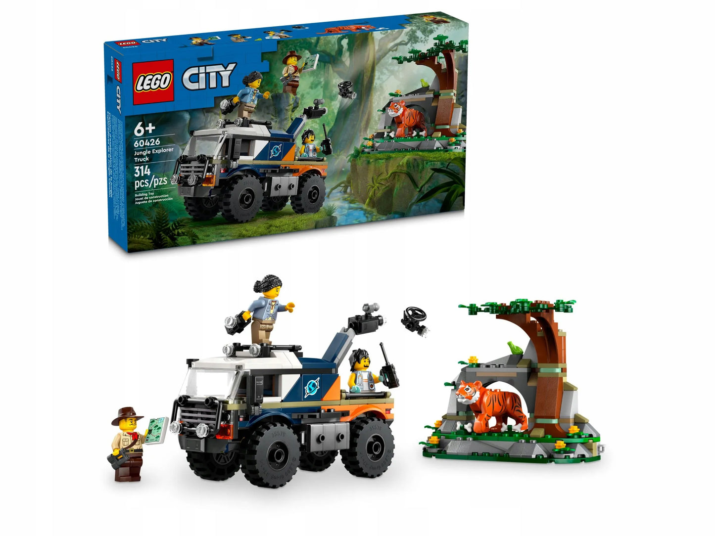 LEGO City 60426 Džiunglių tyrinėtojo visureigis