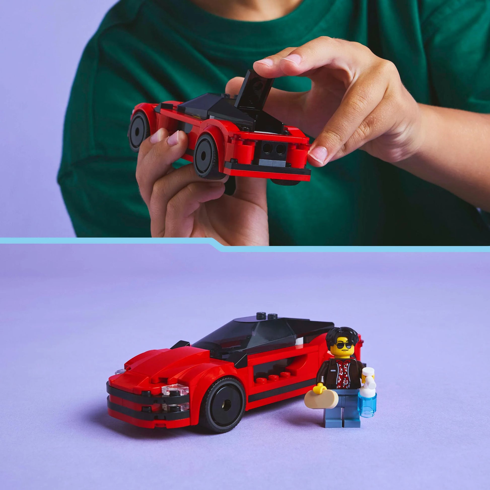 LEGO City 60448 Raudonas sportinis automobilis