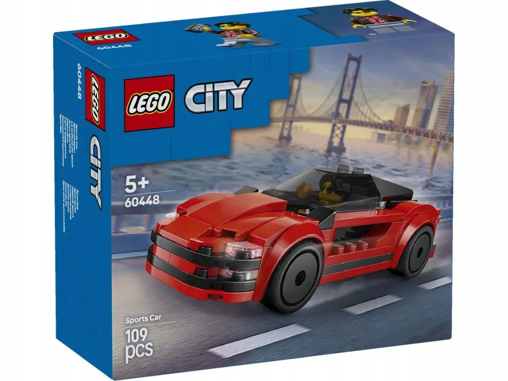 LEGO City 60448 Raudonas sportinis automobilis
