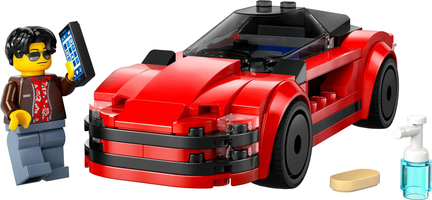 LEGO City 60448 Raudonas sportinis automobilis