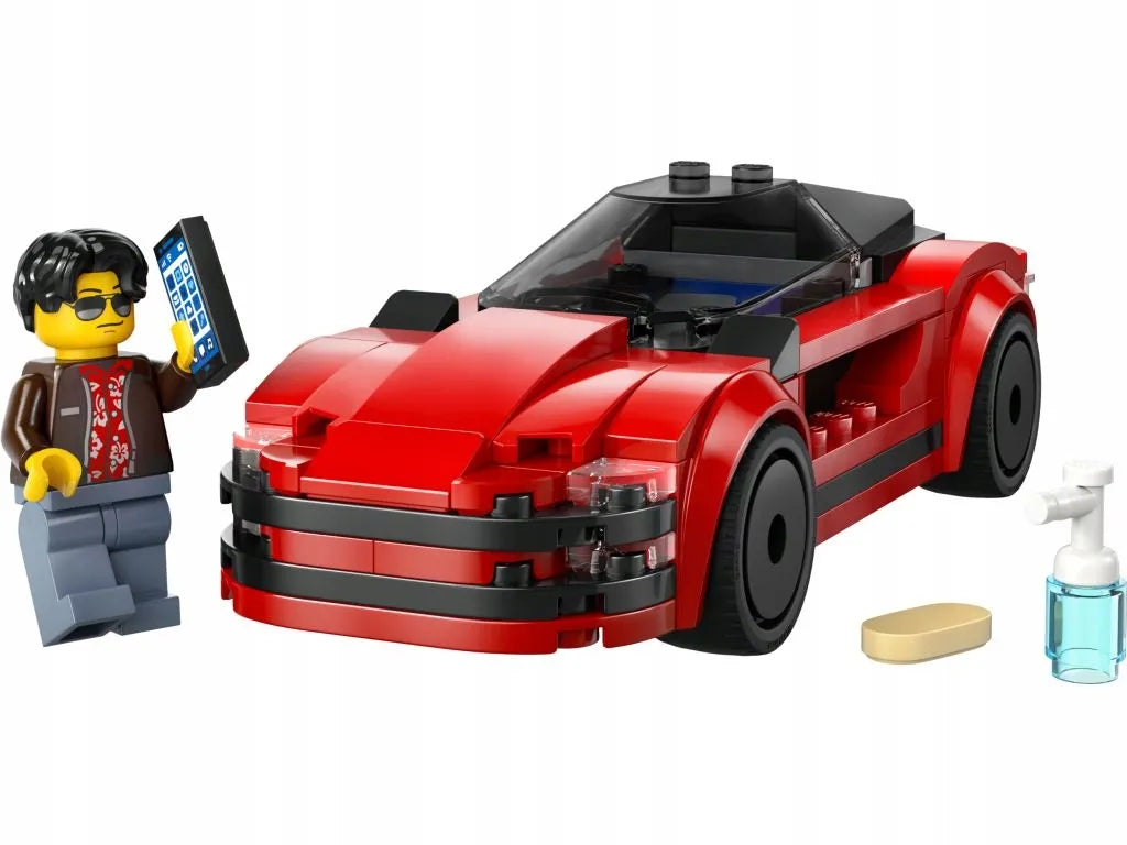 LEGO City 60448 Raudonas sportinis automobilis