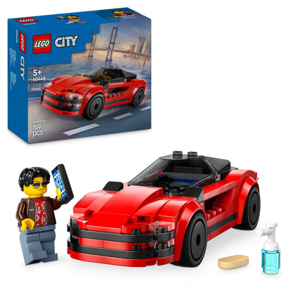 LEGO City 60448 Raudonas sportinis automobilis